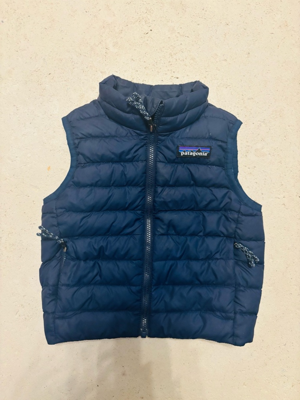Patagonia Navy Baby Puffer Vest